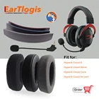 Запасные части для наушников HyperX Cloud Silver, Core, III, для гарнитуры PS4, амбушюры, микрофон, бампер, микрофон, повязка на голову, наушники