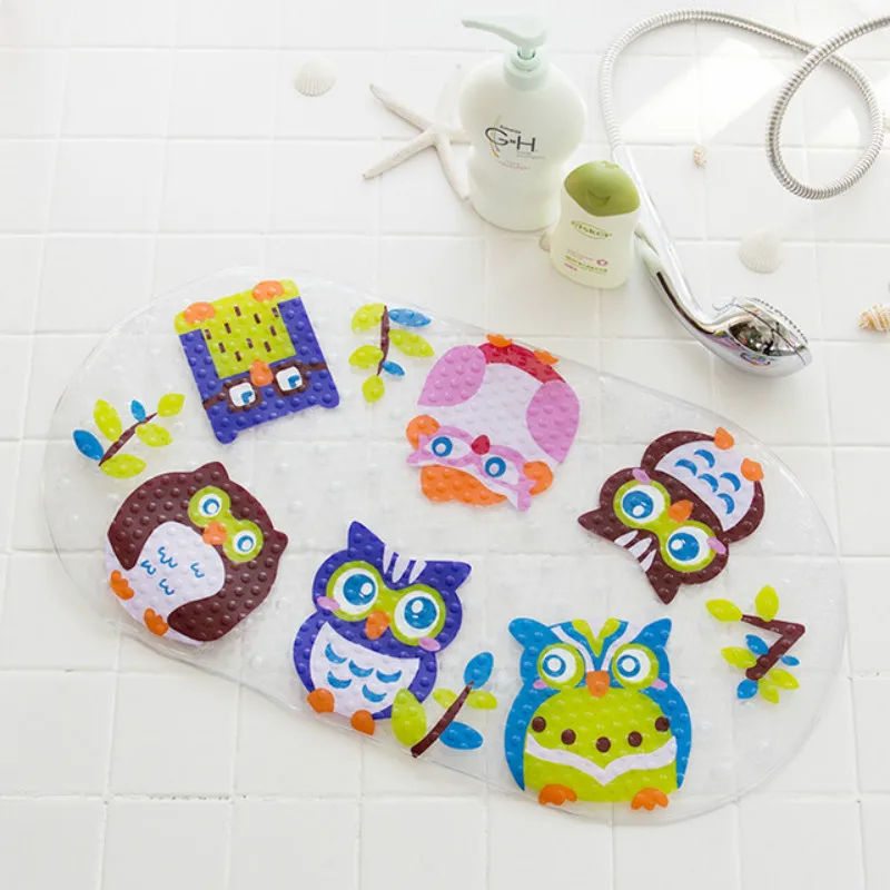 ПВХ коврик для ванной коврики туалета комнаты всасывающий безопасный