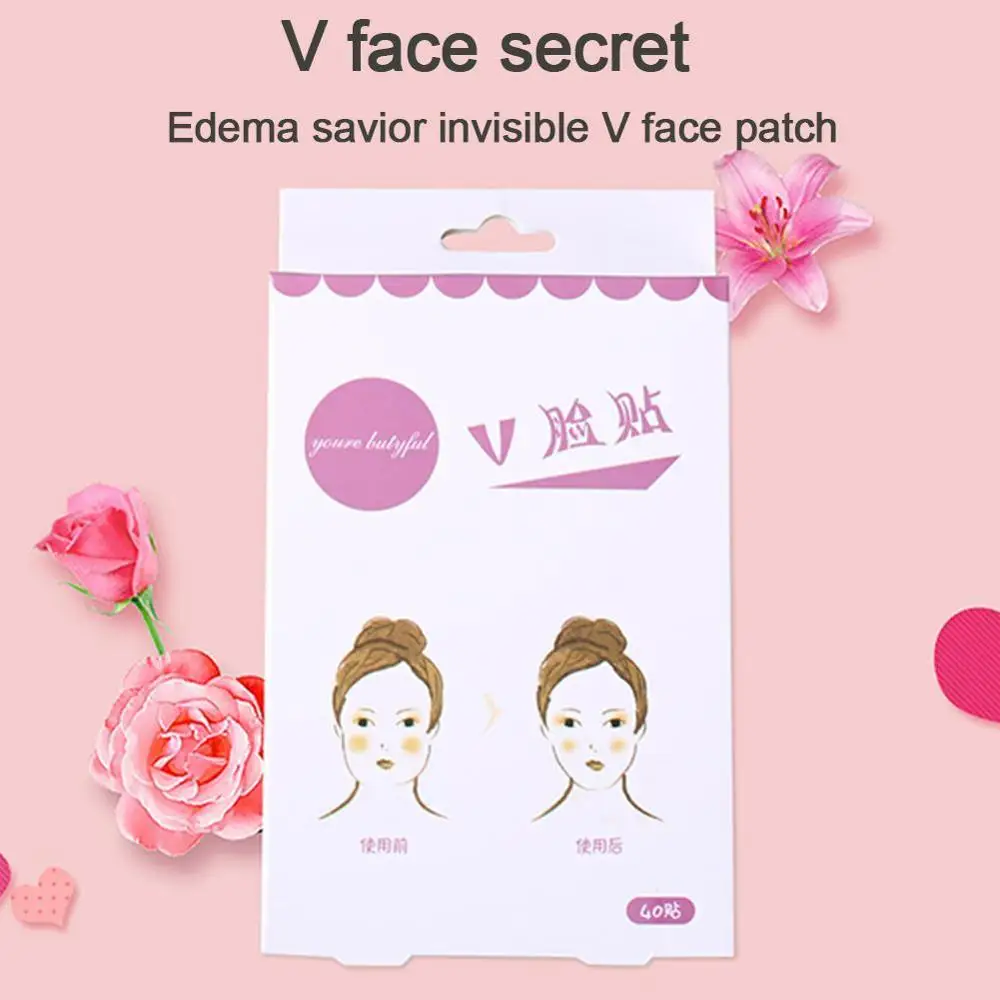 Невидимые тонкие наклейки для лица линия обвисшая кожа V образная клейкая лента