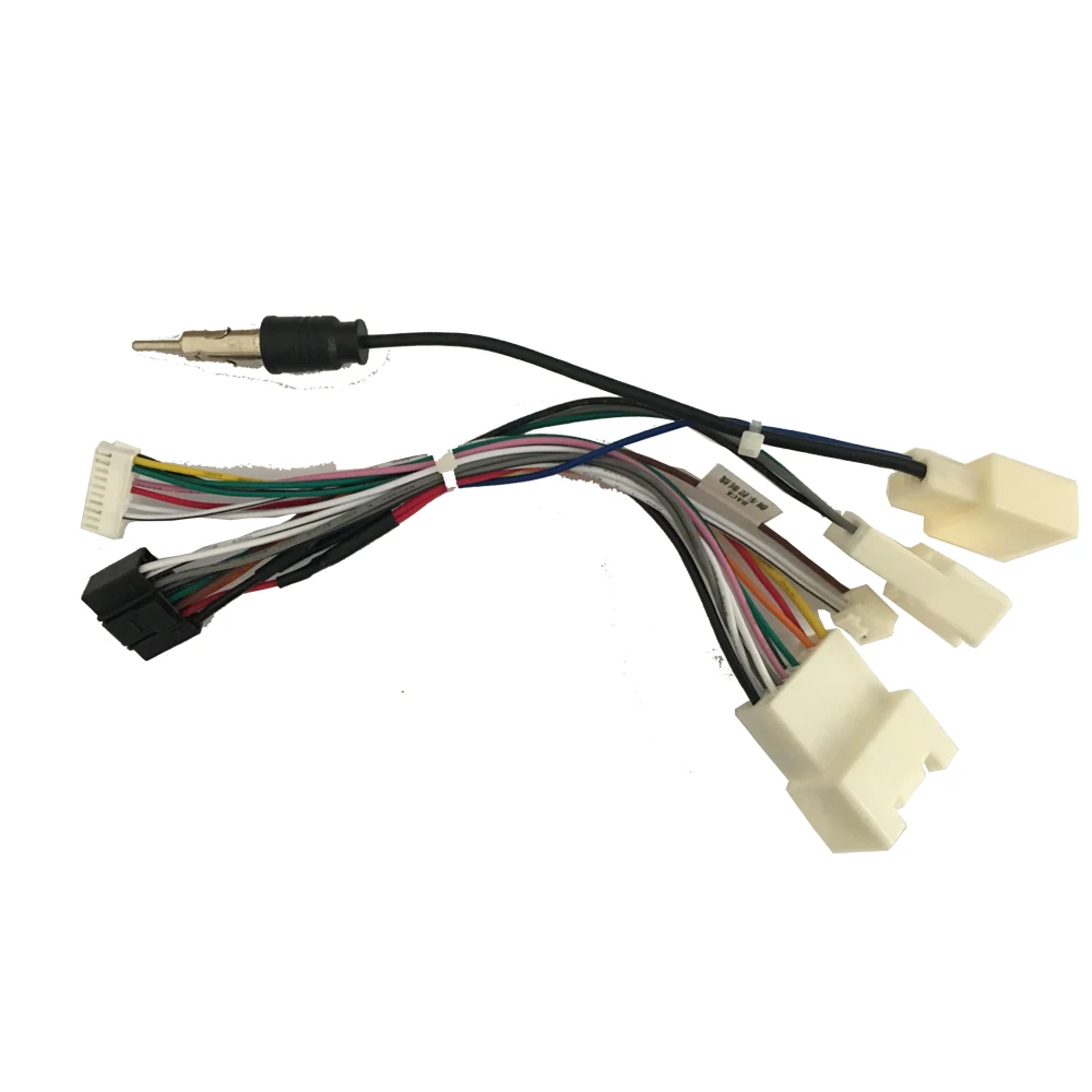 

2 din автомобильный радиоприемник, разъем ISO, адаптер питания, жгут проводов специально для Toyota Prado 2010-2013, жгут проводов, кабель питания