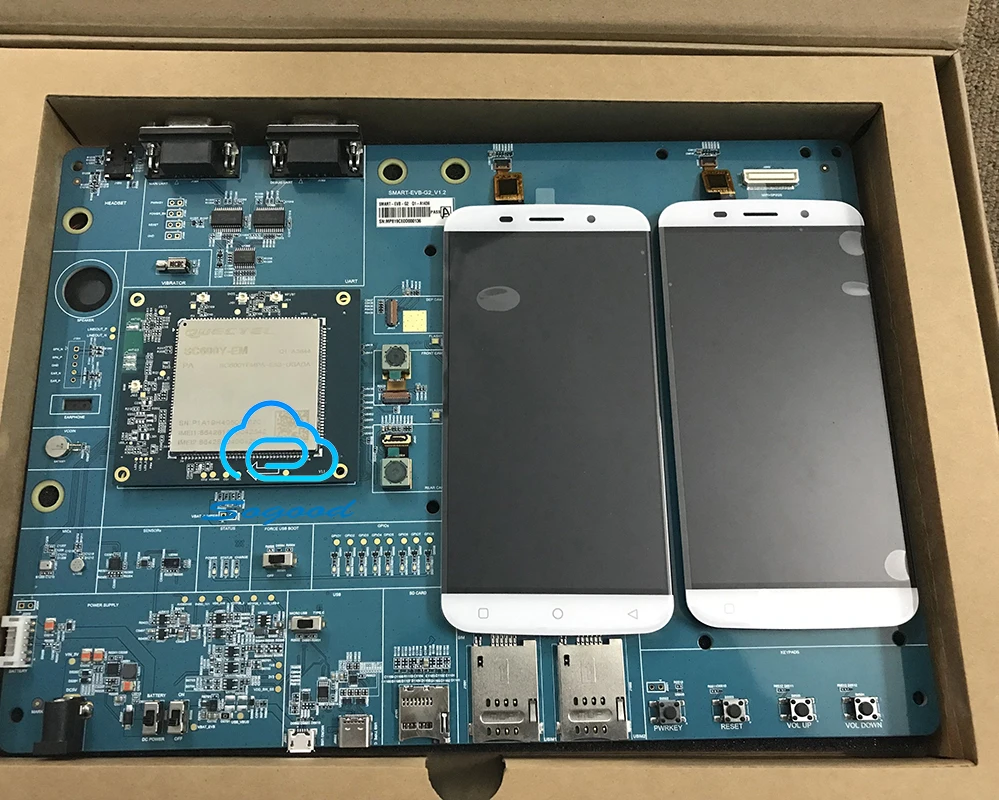LTE SC600Y SC600Y-EM Смарт Cat 6 модуль Набор EVB двойной ЖК-дисплеев и Двойной сенсорные