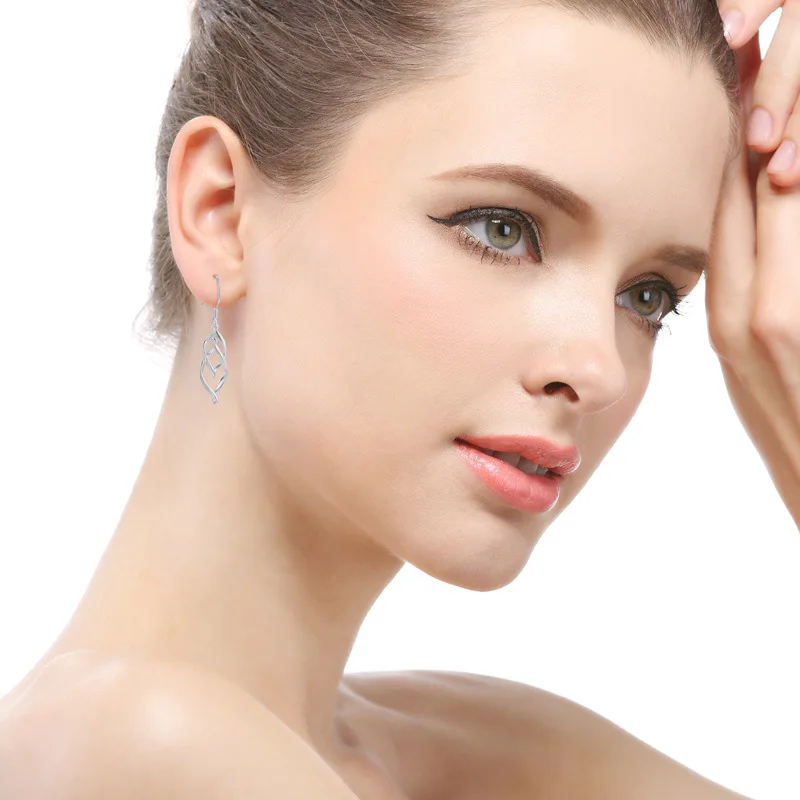 

Длинные серьги из серебра S925 пробы, Модная бижутерия, креативные Серьги-кисточки, аксессуары, новый стиль