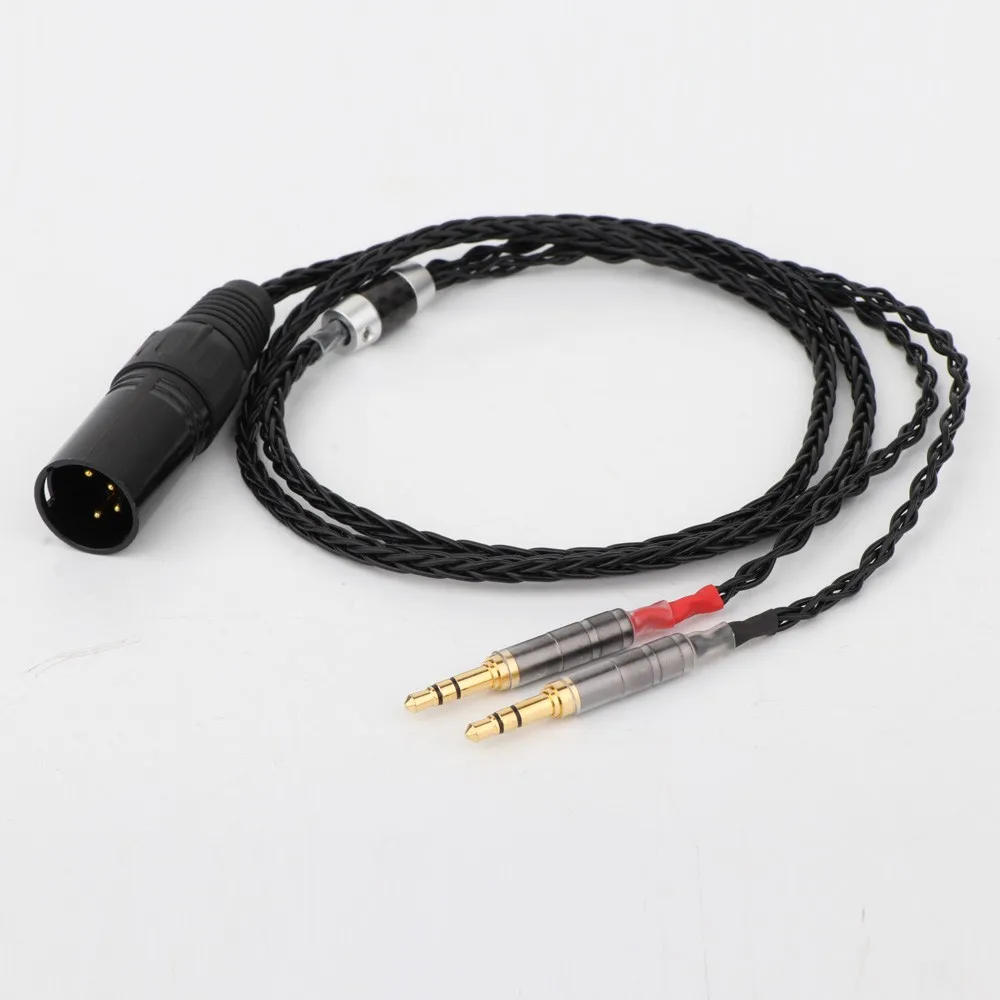 Кабель для наушников Preffair E516YE 2x3 5 мм HIFI 4 контактный XLR Male|Кабели VGA| |