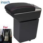 Подлокотник для Citroen Berlingo, модифицированные детали для Peugeot Partner tepee ящик для хранения в подлокотнике автомобиля, автомобильные аксессуары, зарядка через USB