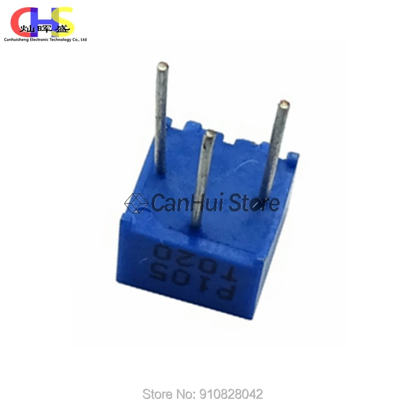 Резистивный потенциометр для триммера Trimpo 3362 101 201 501 102 202 502 103 500R 1K 2K 5K 10K 20K 50K 100K 10