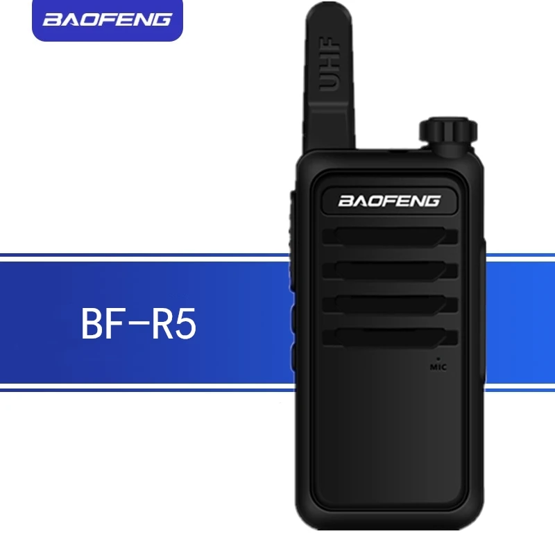 Портативная рация baofeng bf-r5 мини детская двухсторонняя радио uhf портативная 2 Вт