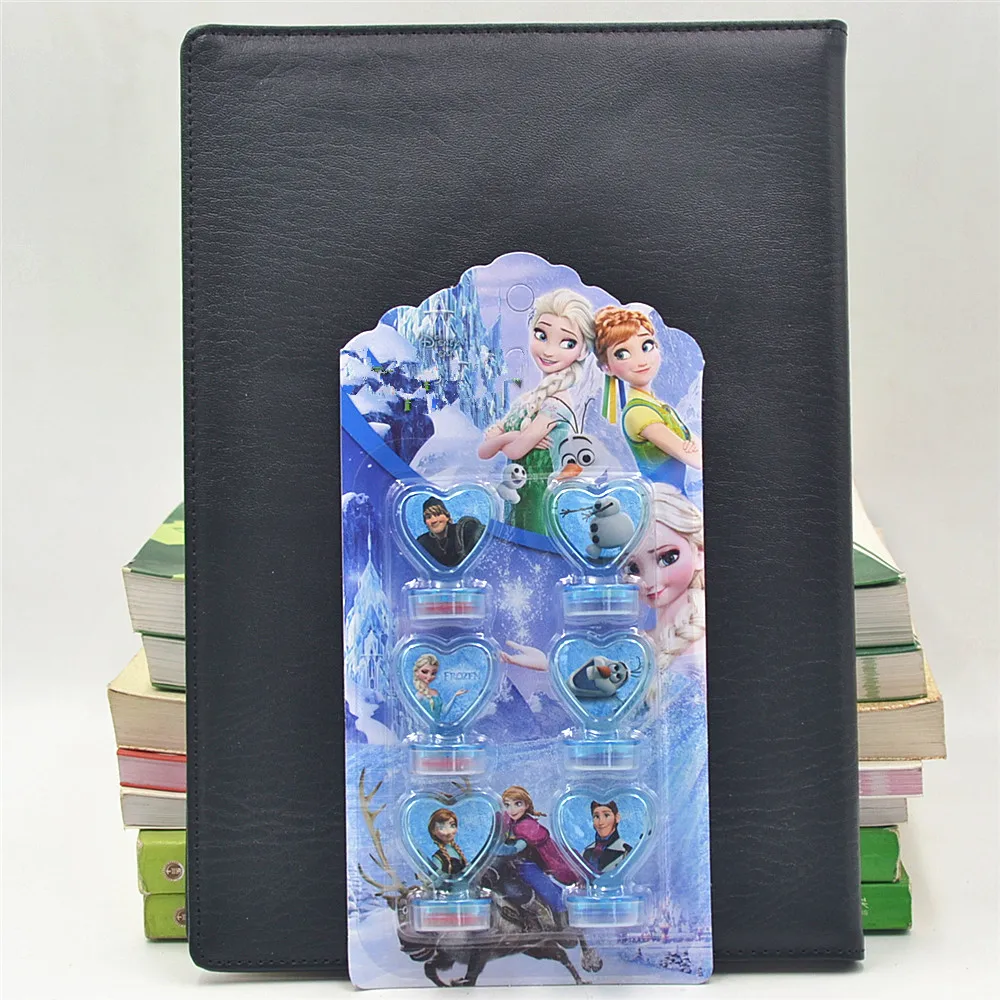 6 Stamp Gift 180*108 см вечерние скатерти с изображением Эльзы и Анны из мультфильма «Холодное сердце» для вечеринки в честь Дня Рождения - Цвет: 6 Stamp Gift