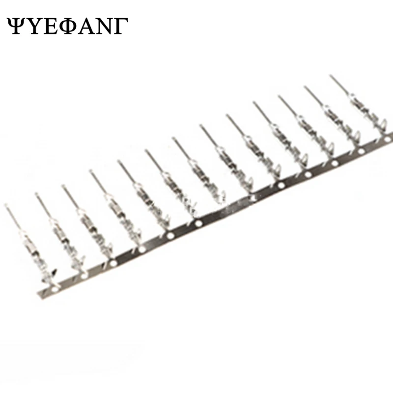 

100PCS 2.54mm Dupont Pin connectors Jumper Wire Cable Housing Male Terminal Pin Connector