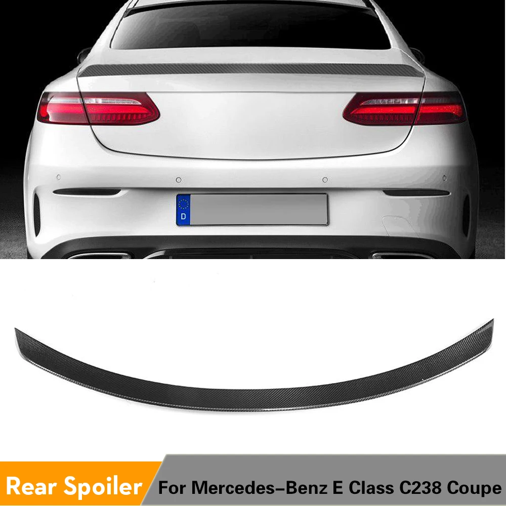 Углеродное волокно/FRP Задний спойлер крыла багажника автомобиля для Mercedes Benz E Class