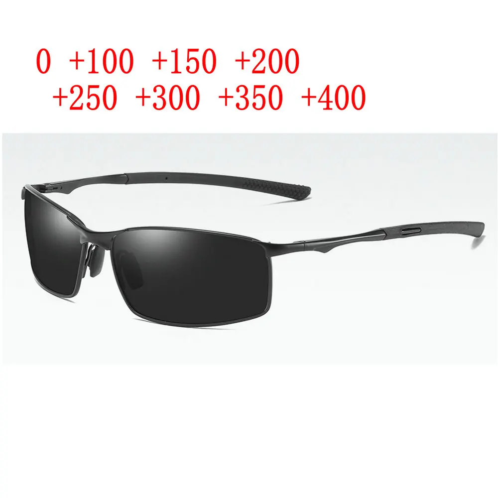 Солнцезащитные очки для чтения с бифокальными линзами классические квадратные