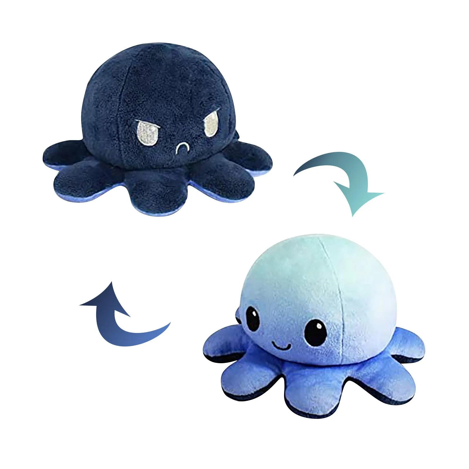 

Popular Plush Toy Stuffed Dolls Colorful Animal Octopus Fidget Toys Double-sided Dolls Antistress Toys Kawaii Peluche Mascots