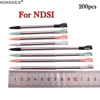 200pcs metal retractable extendable touch screen stylus pen stylus for nintendo dsi for ndsi
