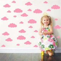 cloud nursery hildrens bedroom decal decoration wall stickers vinyl sticker