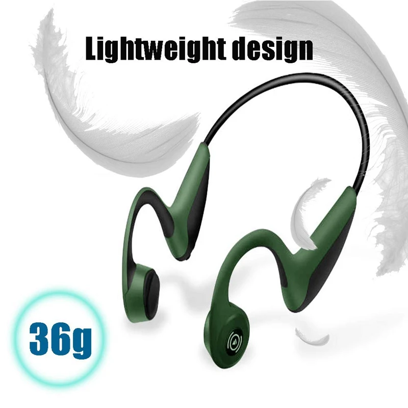 Z8 гарнитура Bluetooth 5 0 Гарнитура костной проводимости Беспроводная Спортивная