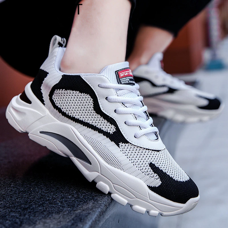 

Fashion Breathable Men Shoes Sneakers Men Casual Shoes Chunky Sneakers Summer Running Shoes Men 2021 Designer Heren Sneakers