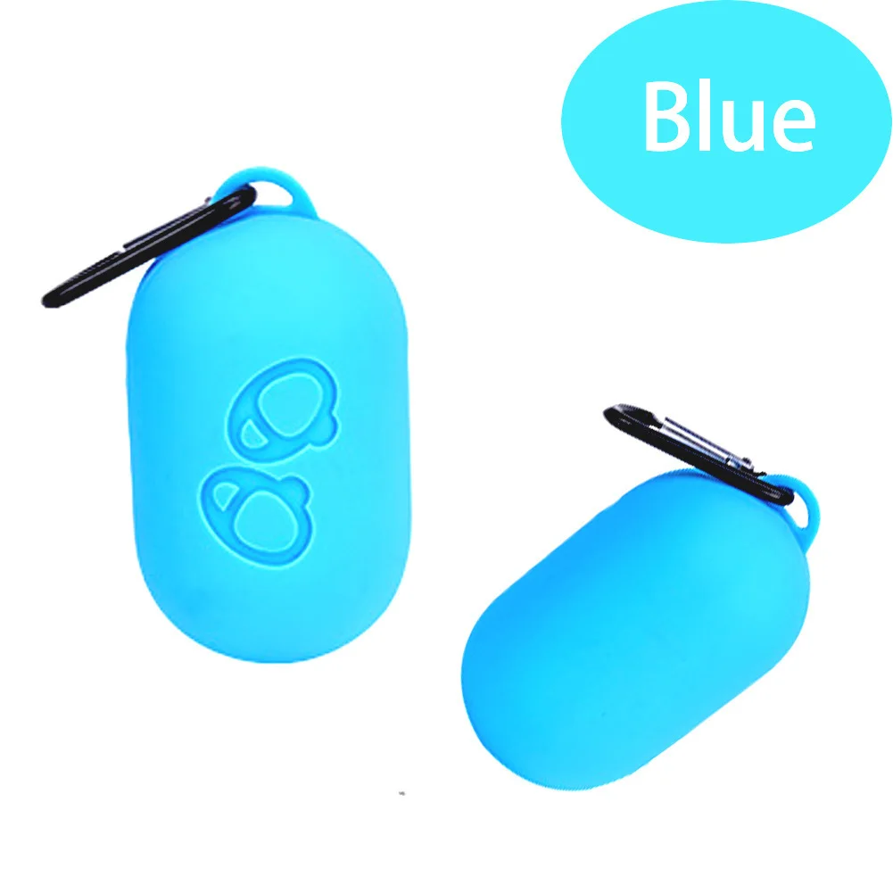 Мягкий силиконовый чехол для наушников с полным покрытием и карабином Samsung Gear