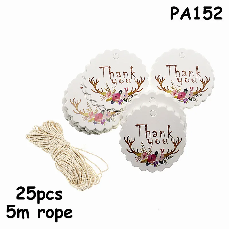 Бирки для подарков на свадьбу сделай сам 25 шт.|Сувениры вечеринок| |