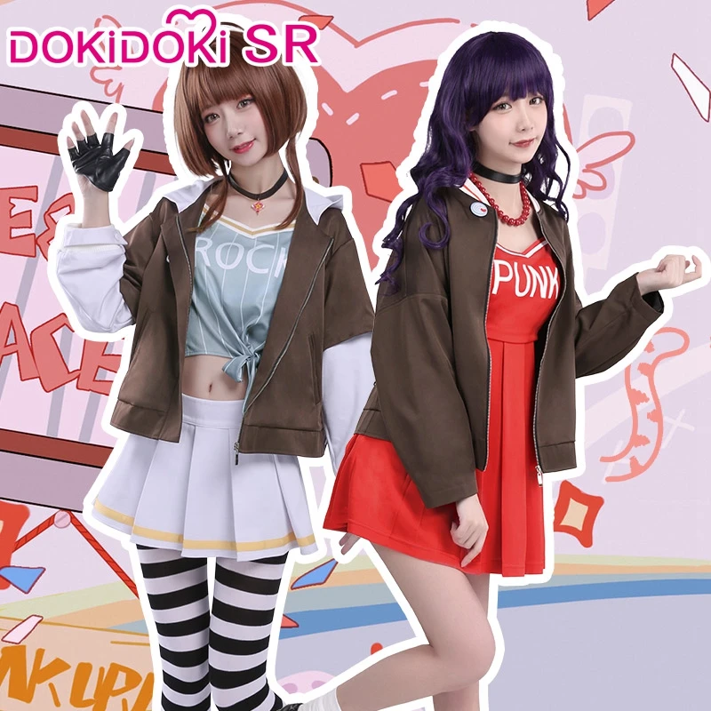 DokiDoki SR аниме карточка Captor Sakura Косплей Сакура Томойо костюм Partytime наряд для сестры
