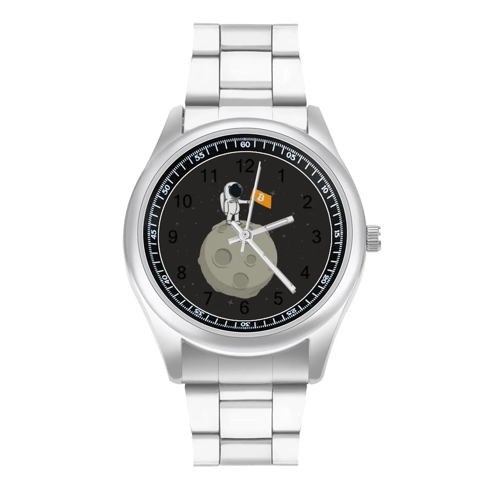 

Bitcoin Quartz Watch Exclusive Woman Wrist Watch Design Stainless Outdoor Design Wristwatch