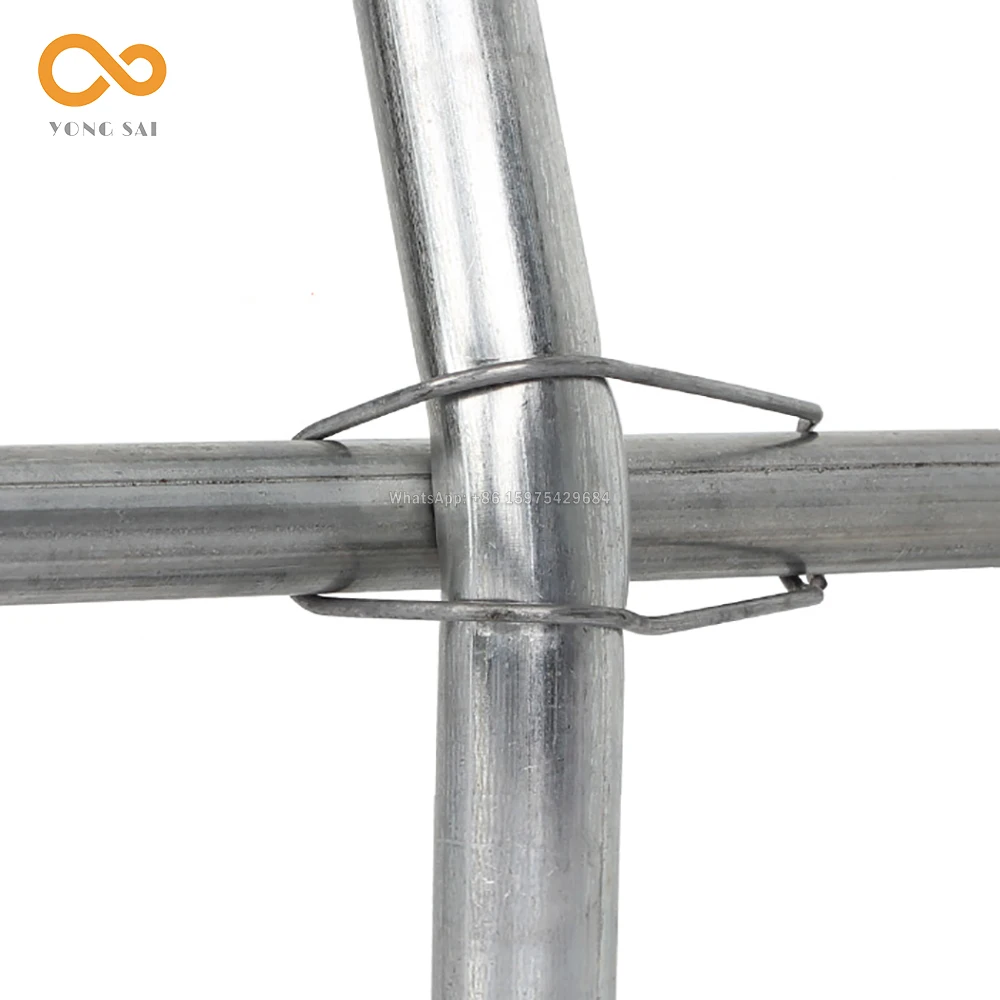 

Принадлежности для теплиц, оцинкованные стальные полосы для соединения тепличных стальных труб, компрессионные пружины, стальные пряжки д...
