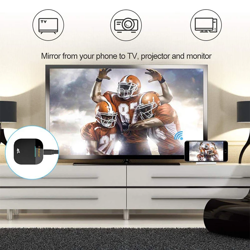 DZLST Мини ТВ палка G5 PLUS беспроводной HDMI-совместимый Ключ Miracast Wifi приемник