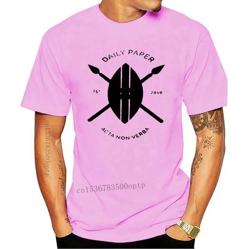 

New Daily Paper Half Sleeve T Shirt cotton tshirt men summer fashion t-shirt euro size