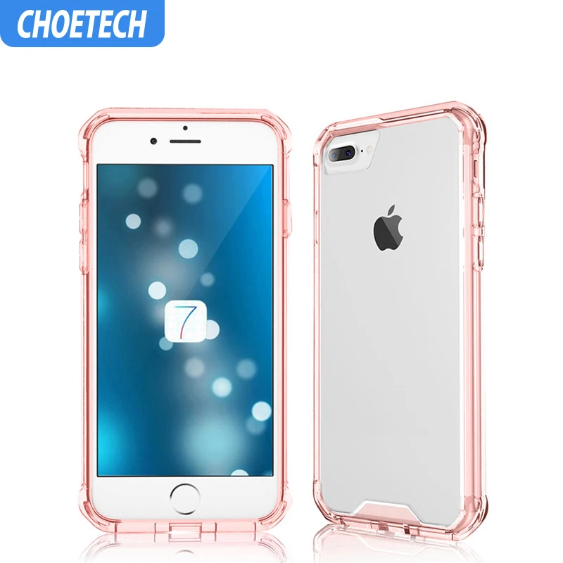 Чехол для мобильного телефона CHOETECH из акрила и ТПУ ультратонкий