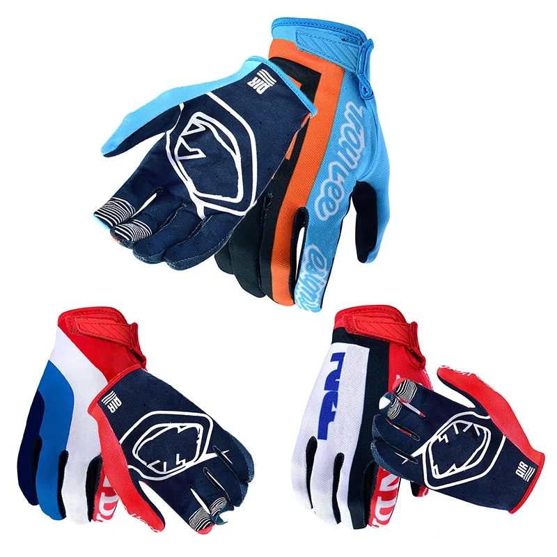 Новые MX мотоциклетные гоночные перчатки сенсорный экран BMX MTB велосипедные DH Cyling