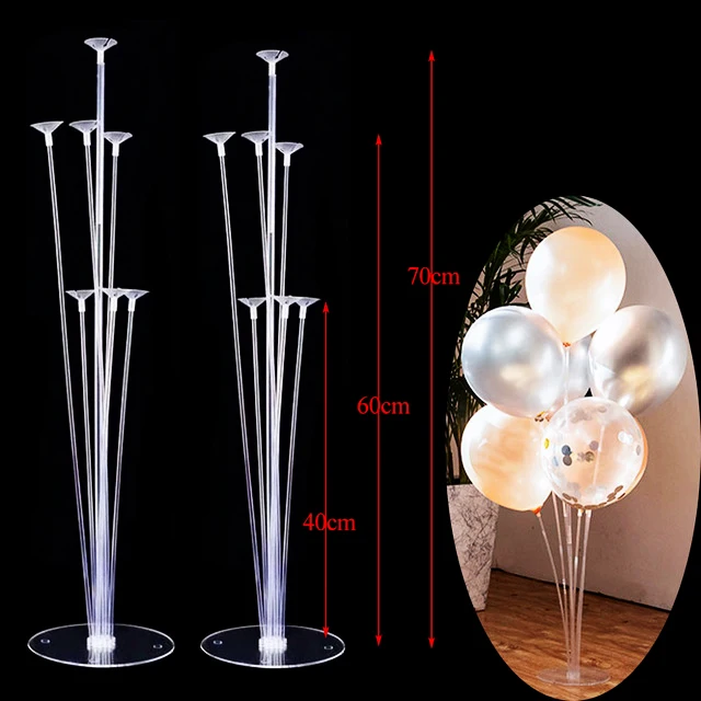 2set ballon stand a 2 комплекта свадебные шары для украшения подставка держатель воздушных шаров Колонка для взрослых детей воздушные шары для дня рождения вечеринки Декор для дома/сада Babyshower - Цвет: 2set ballon stand a
