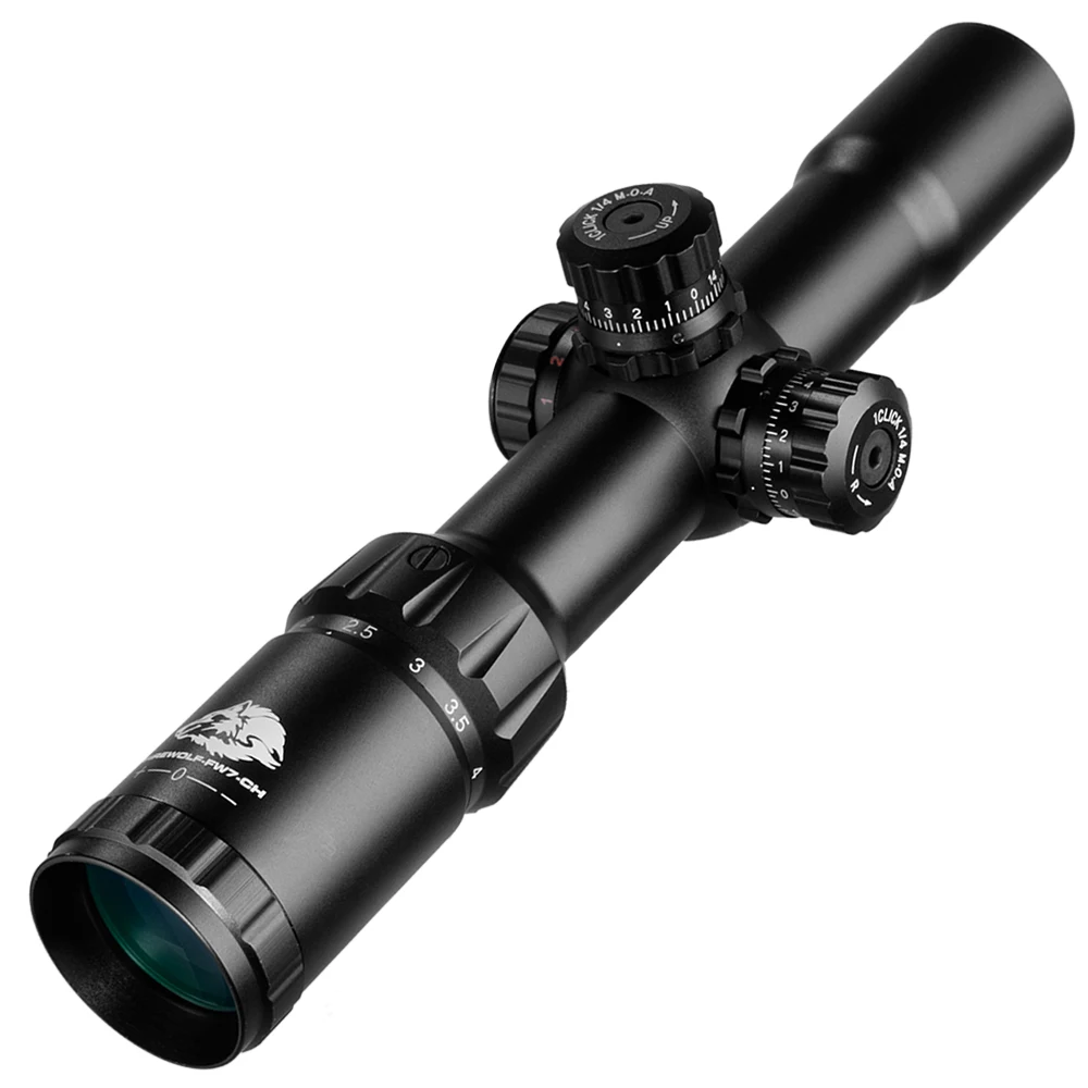Охотничий Тактический оптический прицел FIREWOLF 1 5 4X30 с красной и зеленой