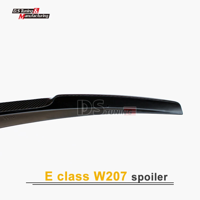 W207 сменный спойлер нового стиля для Benz E Class 2010 + задний заднего багажника крыла из