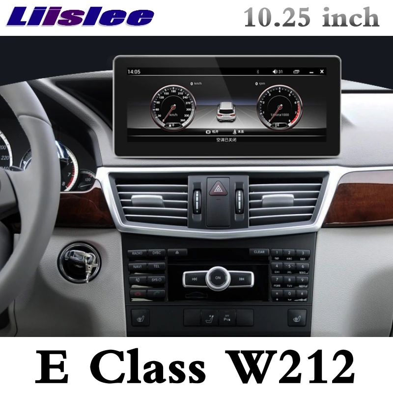 Автомобильный мультимедийный плеер Liislee автомагнитола NAVI для Mercedes Benz E Class W212 E200