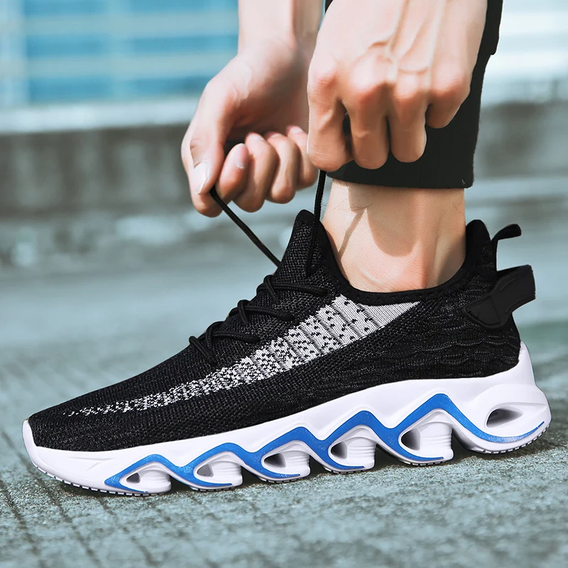 Бесплатная доставка Новинка Мужская Спортивная обувь для бега и прогулок