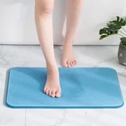 Коврик для ванной, диатомитовый, 30 х40 см, быстросохнущий, с дополнительными противоскользящими сетчатыми ковриками