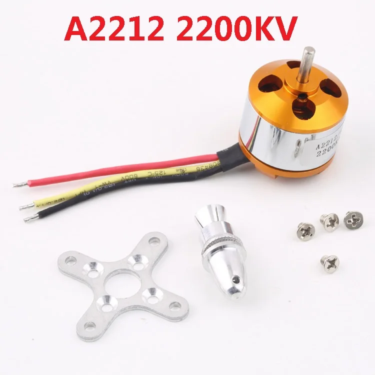 1 шт. A2212 бесщеточный двигатель 930KV 1000KV 1400KV 2200KV 2700KV для радиоуправляемого самолета