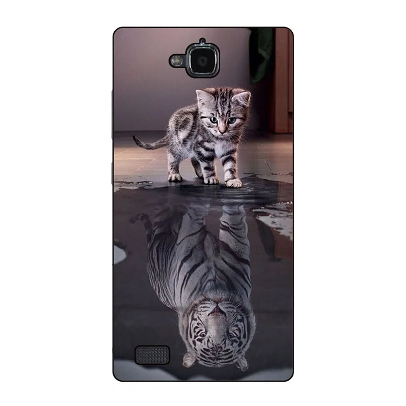 M21 Чехол для huawei Honor 3C H30-U10 G740 H30-T10 H30-T00 H30-L01 чехол с жестким основанием Пластик с милыми котиками, чехол для телефона с рисунком в виде животного - Цвет: M21