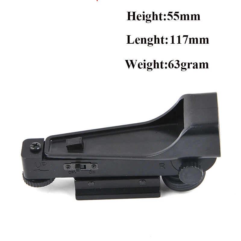 Тактический прицел с красной точкой оптический для охотничьей винтовки