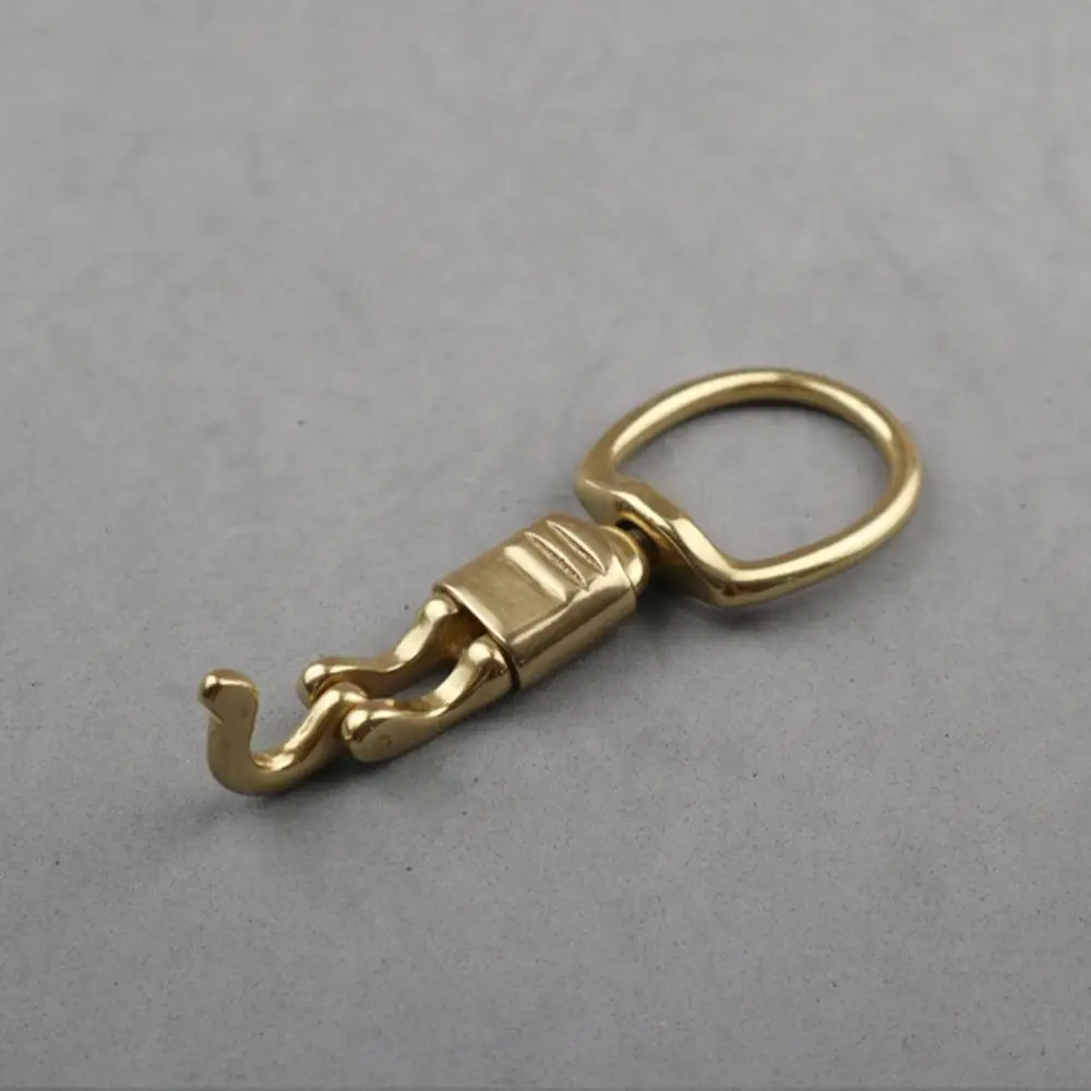 Товары для домашних животных карабин из твердой латуни с поворотным болтом