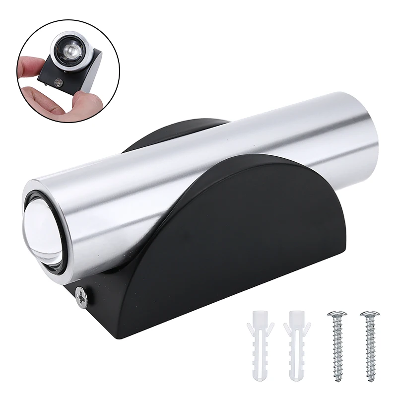 Светодиодный RGB настенный светильник с крышкой вверх/вниз бра Крытый Спальня