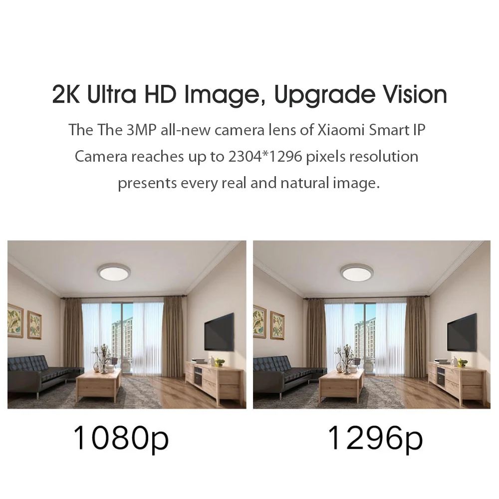 Умная PTZ-камера Xiaomi Mijia 2K 3 Мп AI IP домашняя камера безопасности монитор ночное