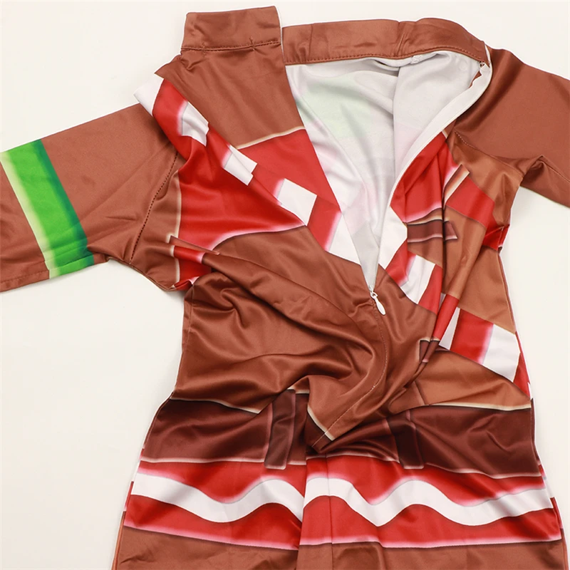 Disfraz костюм на Хэллоуин для детей мальчиков имбирный человек Череп штурмовик