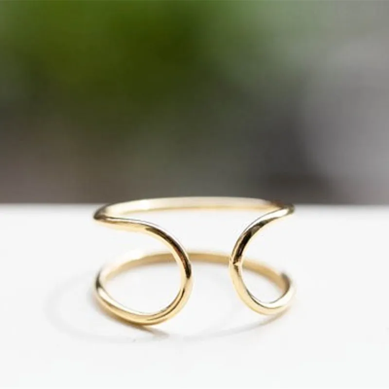 Женское кольцо в европейском и американском стиле цветное для влюбленных