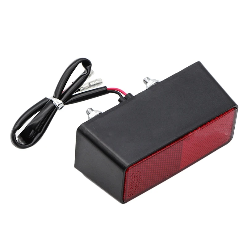 Мотоцикл задний брызговик номерной знак светильник светодиодный стоп задние