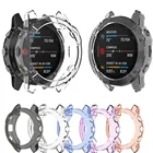 Защитный чехол для Garmin Fenix 6 6S 6X фоторамка мягкий кристально прозрачный ТПУ чехол Fenix 6 Pro 6S Pro 6X Pro Чехол