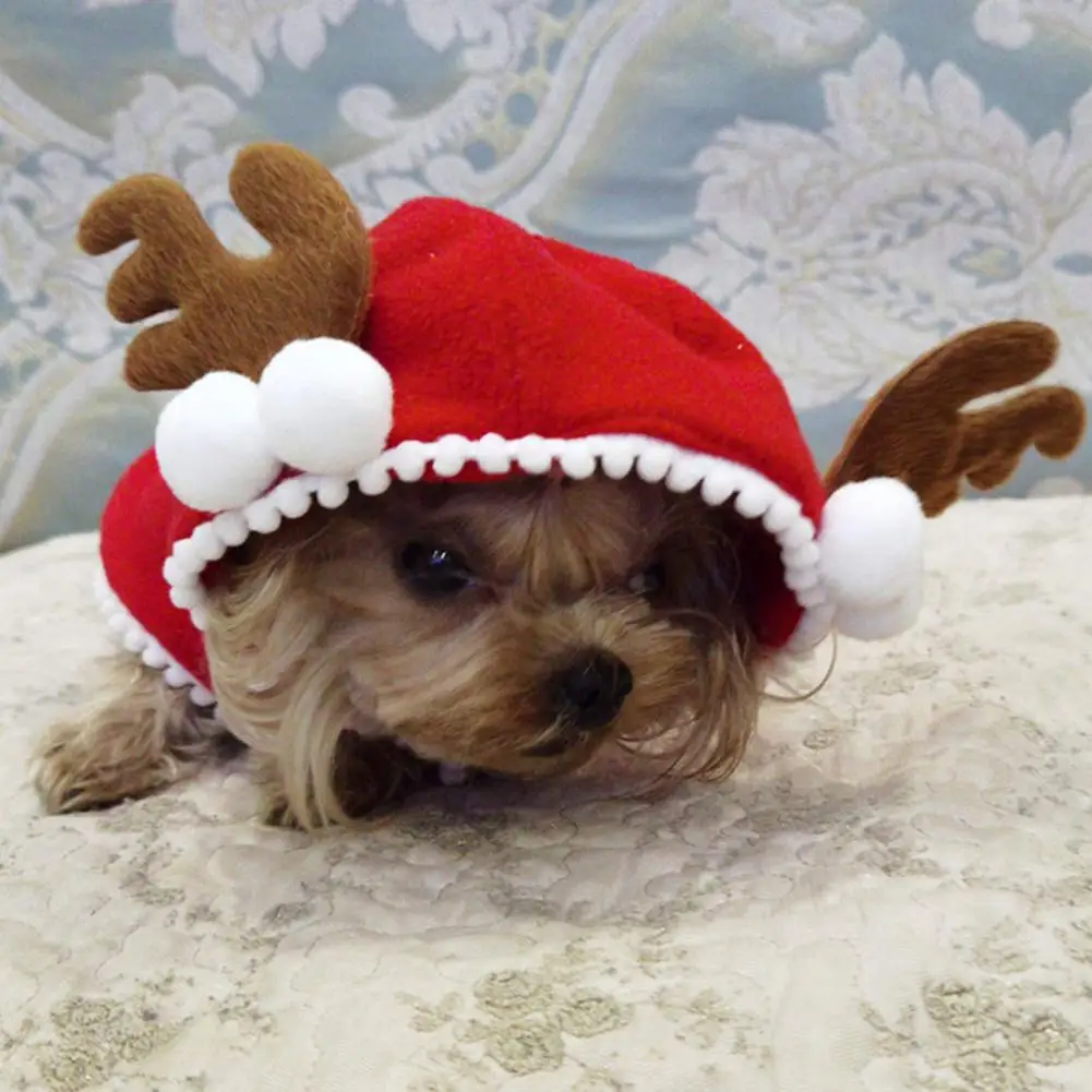 Легкая флисовая зимняя одежда для домашних животных с рождественской тематикой