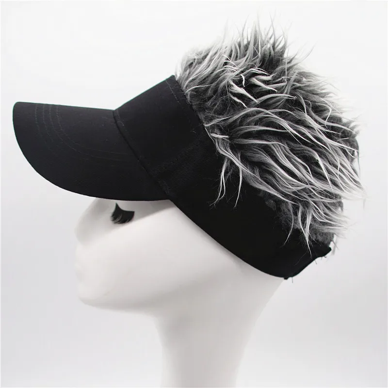 

Baseball wig hat outdoor cosplay four seasons new hip-hop sun hat funny duck tongue sun hat