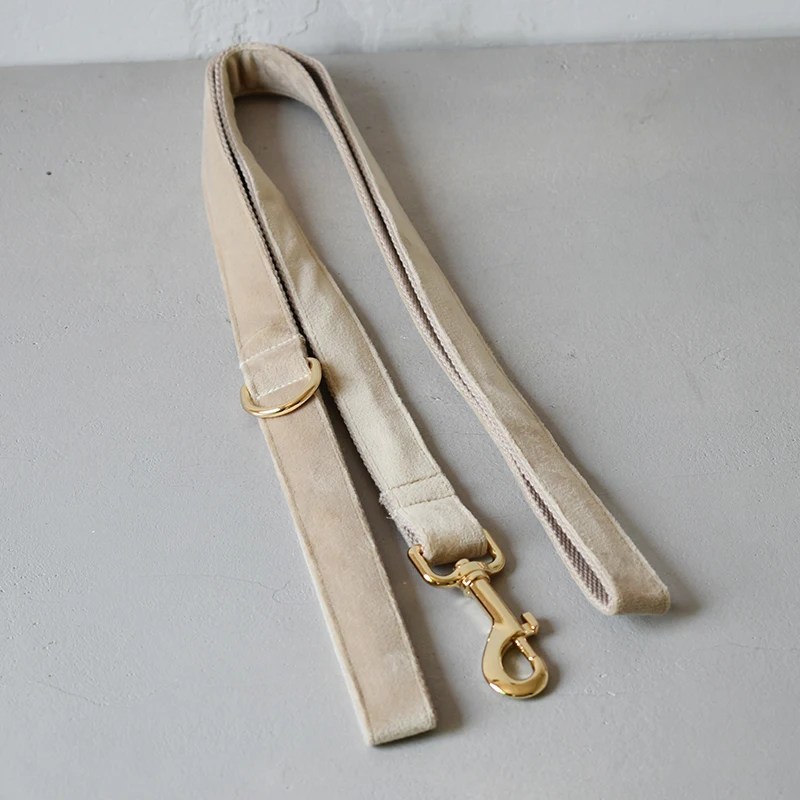 Тканевый поводок для ошейника собаки с бесплатной гравировкой ожерелье среднего