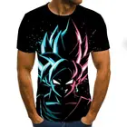 Dragon topu ocuk 3D baskl T gmlek ksa kollu gmlek унисекс yaz Dragon topu Z T gmlek Camiseta erkek marka Tee