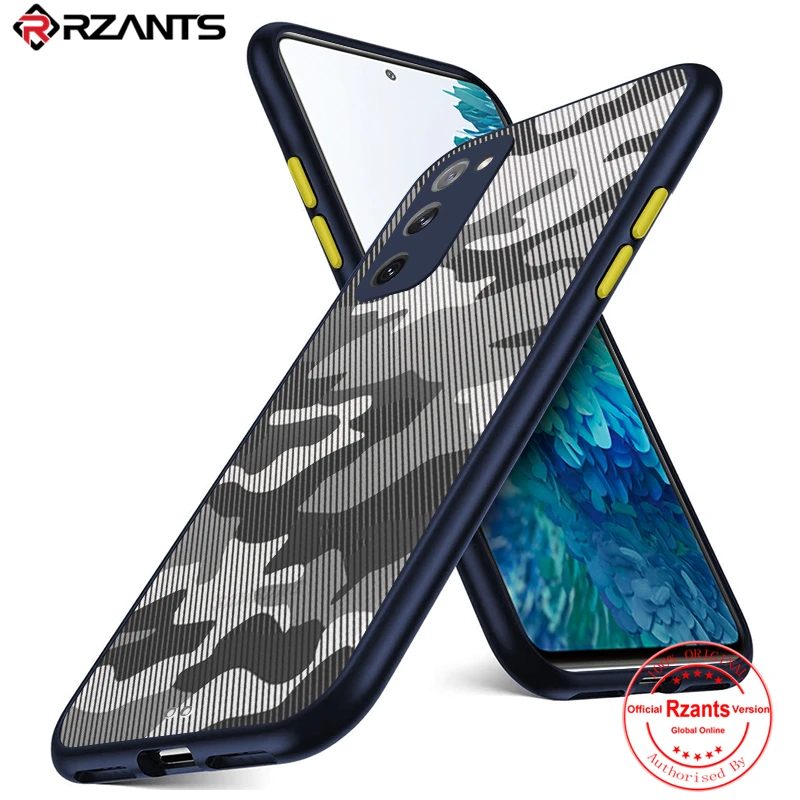 

Rzants For Samsung Galaxy S20 FE Case Soft Casing [Camouflage] Ultra Slim Thin Matte Touch Anti fingerprintCover