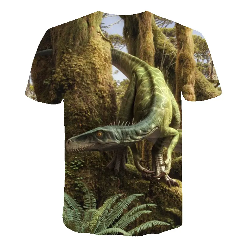 

Baby Toddler Boys Girls T Shirt Clothes Kids T Shirt Cartoon Dinosaur Children Short Sleeves Summer Clothing Dinosaur Print Tee